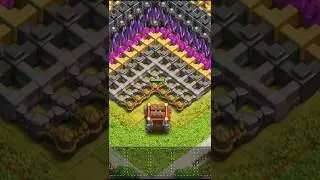 Log Launcher Vs Every Level of Walls 🔥💣 | Ultimate Wall Breaker Test! #clashofclans #coc #cocshorts