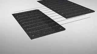 Jinko Monocrystal 365w370w375w380w395w400w405w Solar Panel Half Cell Bifacial Module With Dual Glass