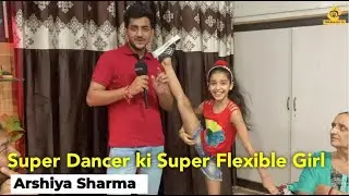 Jammu ki Ladki Arshiya Sharma on Sony TV's Super Dancer Chapter 4.