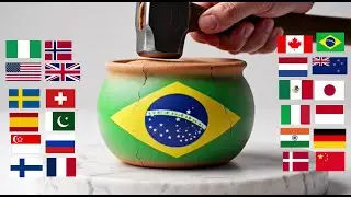 Breaking Pots to Reveal Country Foods 🌍🍲 | Satisfying ASMR