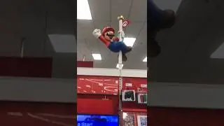 Super Mario Brothers sliding into the Target Toy Aisle#shorts #supermariobros @zachssportscards