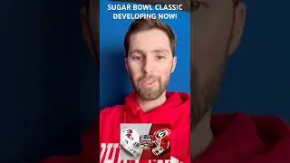 GEORGIA/OLE MISS CLASSIC AT THE SUGAR BOWL! #georgia #olemissfootball #ncaafootball #cfp #sports
