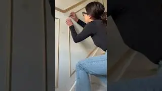 Отделка лестницы своими руками 🤩 #diy #diyideas #homerenovation #lifehacks