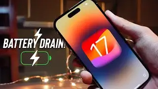 iOS 17 BATTERY DRAIN - Tips & Tricks | HOW TO FIX ?