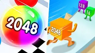Balls Run 3D vs 2048 Runner - Max Level Gameplay (Part 2)
