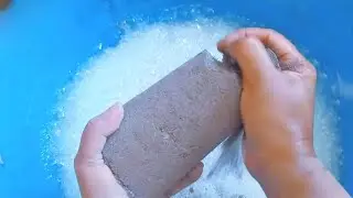 Grainy Sand Cement ASMR 🔥 Dry 💦 Crumbling for Relaxing your brain 🧠 