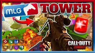 Попытка захватить башню MLG [COD BLACK OPS 3 Пользовательские зомби]