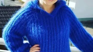 #stricken #pullover mit #Paternmuster und #Kapuze (Anleitung)
