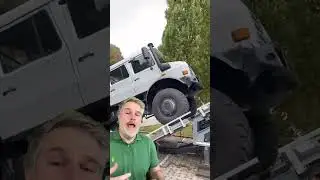 The Portal-Axled German Beast #offroad #automobile #mercedes #unimog