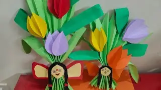 Mother's day craft ideas for kids and school board decoration ideas 💡💡