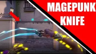 Valorant NEW MAGEPUNK KNIFE!! REVIEW+  GAMEPLAY
