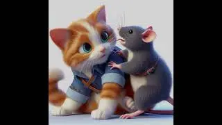 cat vs rat #shorts #rat #cat #cutecat #catlover #story