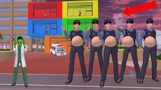 5 Titan Taiga Police Pregnant Kidnapped by a doctor scary zombie 😱 #sakuraschoolsimullator