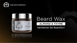 Beard Wax for Men - Enriched with Almond & Thyme I The Man Company
