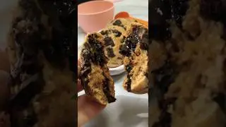 eggless choco chip cookie recipe #shorts #recipe #ytshorts #cookies #chocolate #viral