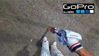 My First Video With GoPro😍🔥￼| Night Batting Session In Nets / GoPro POV 📷
