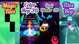 Mistletoe -Magic Tiles Vs Color Hop 3D Vs Beat Blader 3D Vs Tiles Hop