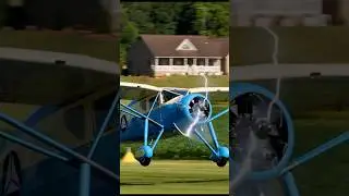 1946 Fairchild takeoff #aviation #airplane #pilot #takeoff #vintage #flight