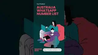 Australia WhatsApp Number List | Bulk Email Data