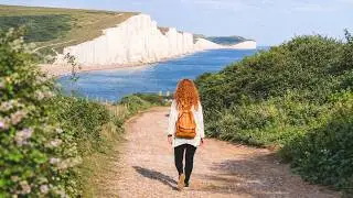Seven Sisters Cliffs 1 Hour Calm Walk 🌿 Soft Nature Ambience