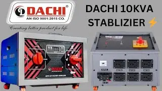 DACHI STABILIZER ⚡ 10KVA STABILIZER DJ Ph-9161495678,9415028925 #dj #bass #youtube #stabilizer
