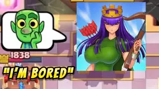 My Opponent Got  &ldquo;Bored&rdquo; |#clashroyale #clashroyaleevolution