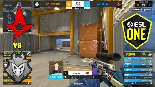Astralis vs G2 - ESL One: Road to Rio | BEST MOMENTS