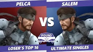 Pound 2019 SSBU - Sinai Pelca (Snake) VS MVG Salem (Snake) Smash Ultimate Top 16 Losers