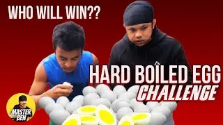 Speed Eating Challenge | HARD BOILED EGG MUKBANG!!! Who do you think will win?