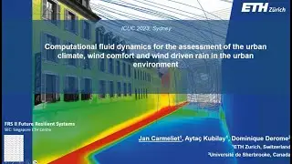 Multiscale urban microclimate model for wind comfort, thermal comfort and wind driven rain analysis