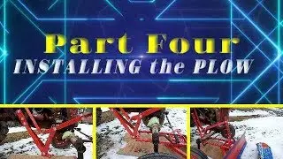 Farmall Cub 54-A Plow - Rust to Farmall Red - Part 4 Installing the Plow