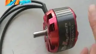 Maytech 6355 sensorless motor for electric longboard and underwater robots