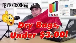 Sub-$3.00 Dry Bag! - Inexpensive Kayak Fishing and Watersports Gear