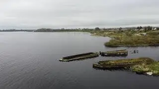 A Flight Around Bartins Bay and Abandoned 