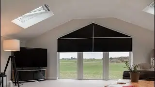 Gable-end Blinds our stunning bespoke SonaApex Gable-end Blinds - for Apex and Shaped windows!