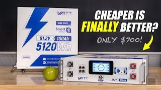 We Bought Dirt Cheap Batteries - Here&rsquo;s what Happened.. WattCycle 48V Smart Server Rack Battery