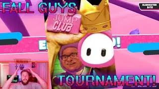 Fall Guys Jump Club Tournament! Funny Moments, and Rage Highlights!