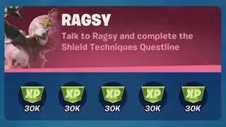 Ragsy Questline Guide (Shield Techniques) - Fortnite