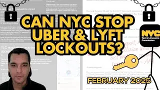 🔐🖤🩷 Can NYC TLC Stop Uber & Lyft Driver Lockouts?
