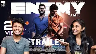 Enemy (Tamil) - Official Trailer - Reaction | Vishal | Arya IAnand Shankar | Vinod Kumar | ODY