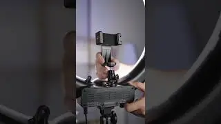Want to level up your home studio? Check out the NEEWER RL-18 LED Ring Light Kit!