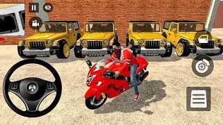 Indian Thift Auto Simuulator✈🇳🇪🇳🇪Indian Showroom Purcha 🌞 Modified Thar And ortruner 📊📈Game