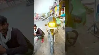 HERO SPLENDOR LED HEADLIGHT 🔥🔥😘 WHITE/YELLOW LED HEADLIGHT BULB VERY POWERFUL 🥰#splendor #led