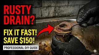 Step-by-Step Rusty Sink Drain Replacement &ndash; Quick and Easy DIY Fix