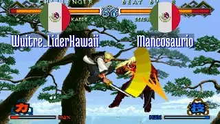 FT5 @lastbld2: Wuitre_LiderKawaii (MX) vs Mancosaurio (MX) [Last Blade 2 lastbld Fightcade] Jun 17