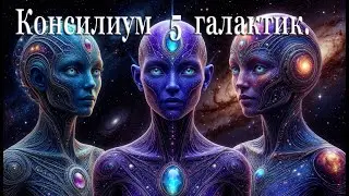 Межгалактический Консилиум в Синей вселенной. Мантра Ария Госпожи Симметрии E sin Fire.