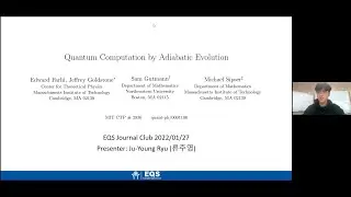 Quantum Computation by Adiabatic Evolution