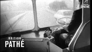 Closed Circuit Television Installed On Buses In Walsall (1969)