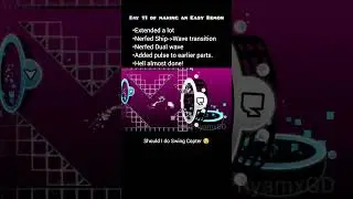 the hell spider part is fun #mobile #geometrydash #gd #animation #easydemon #day11 #hell
