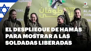 🇮🇱 Continúa la liberación de rehenes israelíes bajo el obsceno despliegue de Hamás - DNews